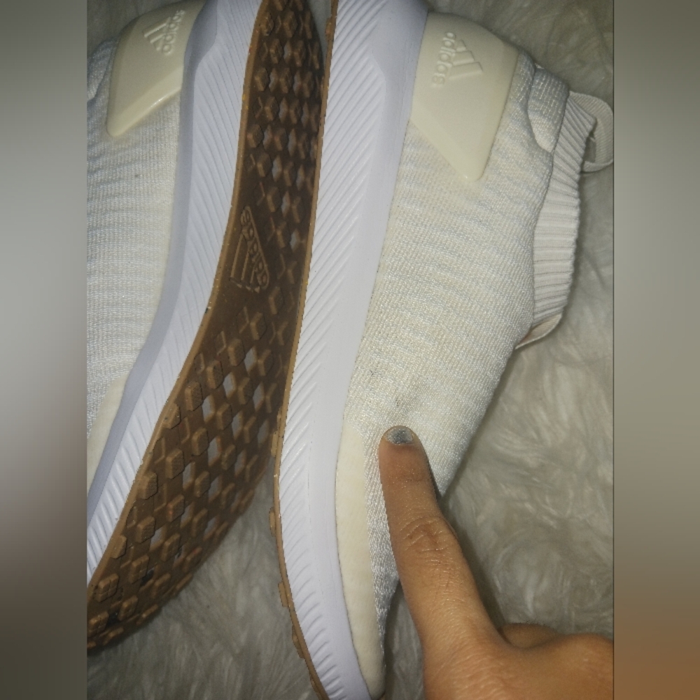 Adidas Girl white breathable sneakers - Picture 11 of 12